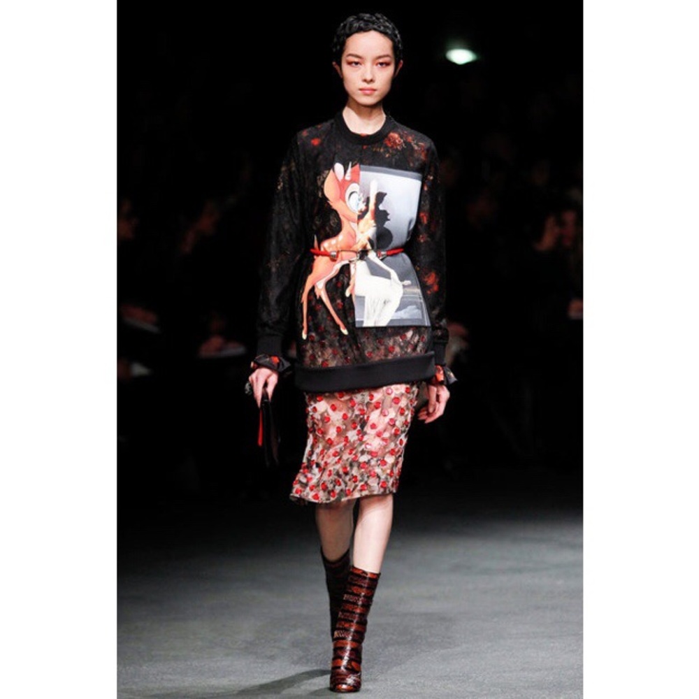 Givenchy Bambi Lace Sweater